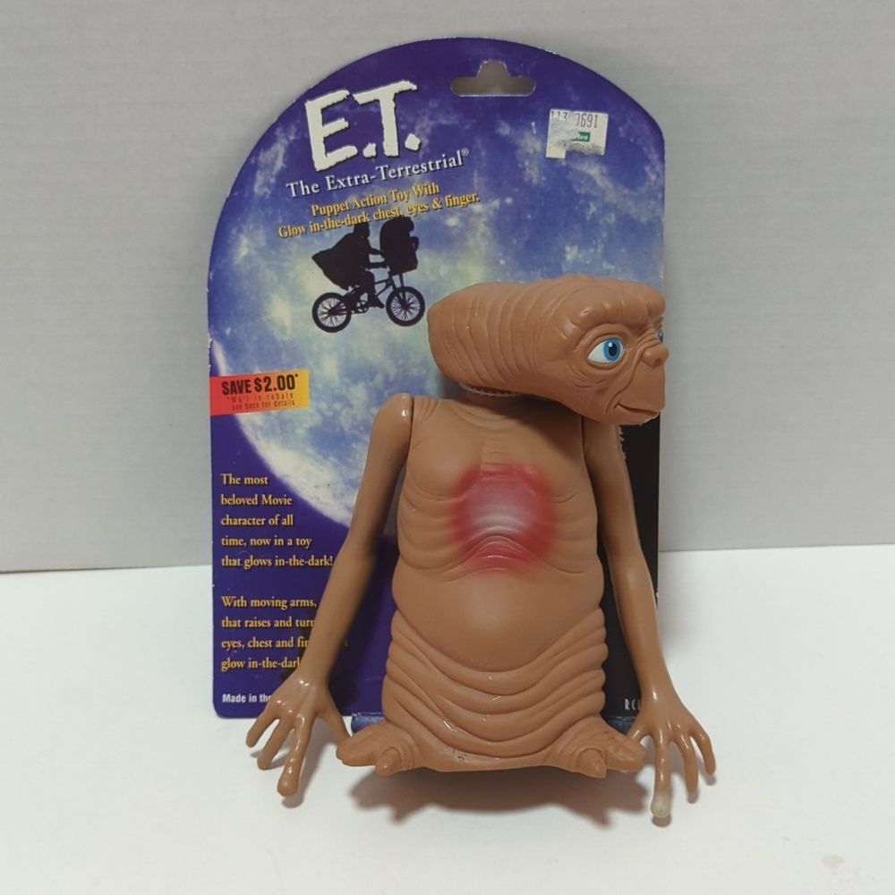 ReSaurus E.T. The Extra Terrestrial Vinyl Action Figure, Retro Vintage 1996 New